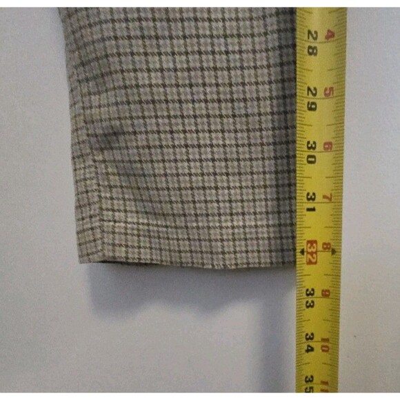 VTG Lee Pants Womens 12 Western Striped Rockabilly 60s 70s High Waist Cowgirl - Picture 8 of 11